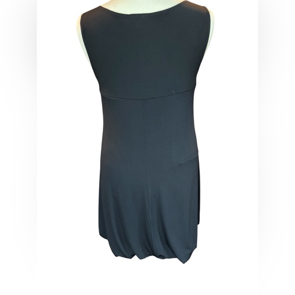 Dress Barn Black Sequin Pleated Tank Dress - Picture 3 of 11